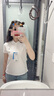 森马（Semir）POLO衫女凉感抗菌修身衬衫2025夏刺绣休闲通勤套头衫109325115001 实拍图