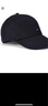 TOMMY HILFIGER【男女同款】情侣纯棉绣标金属调节扣经典鸭舌帽棒球帽95041 黑色083 均码 （57-58cm） 实拍图