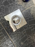 京小米森活德国弹跳地漏防臭器地漏翻新贴卫生间防返臭神器防虫下水道封口盖 方形弹跳通用地漏铜芯【10*10CM】2个装 304不锈钢 实拍图