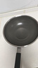 炊大皇炒锅有钛0氟不粘锅316L不锈钢不粘平底炒锅32cm 实拍图