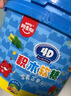 阿麦斯（amos）4D积木果汁软糖350g/桶 橡皮糖 儿童糖果 休闲零食 混合口味 实拍图