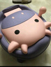 世纪宝贝（babyhood）儿童马桶坐便器 婴幼儿便盆男女宝宝小孩座便器尿桶抽屉便糟 粉色 萌趣小奶牛 PU软垫 实拍图