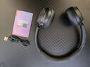 联想（lenovo）复古头戴式无线蓝牙耳机 降噪音乐游戏高音质金属小巧时尚头戴耳机 EB300 黑色 实拍图