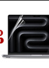 极川【2片装】苹果MacBook Pro 14英寸M4/M3/M2/M1屏幕膜2024/2023/21款笔记本电脑屏幕保护膜高清易贴 实拍图