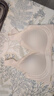 莫代尔2件超薄透气内衣女薄款冰丝无痕无钢圈粉底液文胸罩大码运动美背M 实拍图