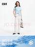森马（Semir）森柔牛仔牛仔裤女凉感阔腿裤25夏显腿长裤子109325124006 实拍图