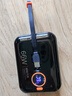 AOBNTECH【3C认证 迷你】自带双线66W超级快充充电宝20000M超大容量毫安可上飞机便携小巧适用华为苹果手机 钢琴黑【自带双线超级快充】标配版 实拍图
