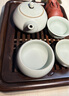 汝道（RUDAO）汝窑茶杯品茗杯功夫茶具单杯可养蝉翼开片汝瓷杯子个性茶杯主人杯 罗汉杯50ml 实拍图