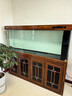 闽江大型新中式客厅家用落地鱼缸水族箱办公室招财免换水底滤龙鱼缸 【4代】酸枝木 【4代专业款】180长*51宽*158高送豪华套餐 实拍图