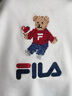 FILA 斐乐女装官方女士短袖T恤夏季休闲运动内搭t恤运动上衣 标准白-F11W118151F XL （175/92A/XL） 实拍图