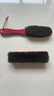泰洁亮马鬃毛刷实木软毛刷马毛鞋刷擦皮鞋油刷绒皮刷抛光刷衣刷擦鞋工具 1把大号刷+1把长柄刷+2抛光布 实拍图