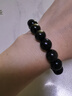 玉致新年礼物天然金曜石手串猫眼黑曜石手链带证书男女寓意补水带证书 双金眼款-10mm珠径（标准女款） 实拍图