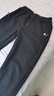 恒源祥品牌高档男装纯棉运动休闲裤男士裤子男秋冬季新款宽松休闲长裤子 直筒黑色【春秋款】 XL 100%新疆棉 实拍图