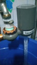 美的（Midea）净水器水龙头过滤器家用自来水滤水器直饮前置过滤器厨房卫生间通用除水垢除余氯双出水可清洗滤芯 一机三芯【两年免换滤芯】 实拍图