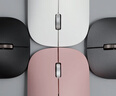 联想（Lenovo）无线蓝牙鼠标充电鼠标轻音鼠标 Air Handle轻音双模鼠标 便携办公鼠标 桃花粉 实拍图