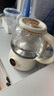 美的（Midea）煮茶器煮茶壶花茶壶 养生壶迷你恒温电热水壶蒸茶器喷淋式316L不锈钢烧水壶黑茶茶具1升YSTM-Z11 实拍图
