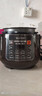 苏泊尔（SUPOR） 电压力锅家用2.5L电高压锅小容量1-2-3人一键排气迷你智能预约煮饭煲汤锅 咖啡色 2.5L 实拍图