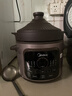 美的（Midea）电炖锅电砂锅 快炖炖汤盅电炖盅煲汤煮锅紫砂锅5.5L 双环火加热一体多功能锅 DGE55J56国家补贴 实拍图
