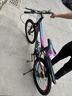 金武端自行车成人山地车公路赛车单车骑行变速超轻越野中学生初中青少年 旗舰版-辐条轮-炫彩蓝 24寸21速 实拍图