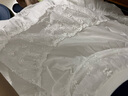 朵以（Duoyi）2025夏季新款甜美温柔立体花朵白色半身裙A字裙初恋感小白裙 白色 均码 实拍图