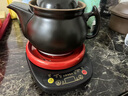 一壶百饮中药锅煎药壶养生壶中药壶全自动分体式熬药电砂锅电药锅陶瓷智能煮药壶中药煲药熬药罐中药电煎壶 【升级内无釉】 4L 壶+红底座 实拍图