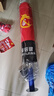 爱倍健（AIBEIJIAN）儿童拳击沙袋不倒翁沙袋散打立式家用泰拳实心吸盘沙包沙袋 1.61米红武龙【四驱弹簧减震】 专业款 实拍图