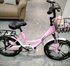 凤凰（Phoenix）儿童自行车凤凰儿童自行车10岁以上女童自行车6-10岁小学生自行车 标配粉丨辐条轮+后座+礼包 22寸【适合140-165cm】 实拍图