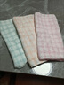 儿童毛巾纯棉100%纯棉6-12岁毛巾纯棉薄款洗脸面巾家用成人男女柔 粉色+绿色+橙色 1条 25*50cm童巾 实拍图