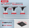 潜水艇（Submarine）MTK40-10黄铜镀镍枪灰色地漏卫生间淋浴超薄防臭地漏大排量40管径 实拍图