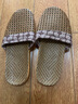 DOGHC竹拖鞋 夏季藤草编织凉拖鞋轻便居家情侣男女透气草席竹编 实拍图