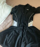 李宁（LI-NING）泳衣女连体裙式游泳衣遮肚显瘦抗氯速干泳装LNYT057-1 黑色 XXL 实拍图