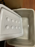 箱居塑料收纳箱大号衣物整理箱搬家箱储物箱带轮特大号玩具被子打包箱 2只装60#【38*27*20】 实拍图