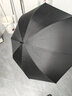 PEJAFAN大号雨伞男双层加厚加固结实抗风商务自动长柄伞双人伞晴雨两用伞 飓风抗风伞-135CM加大号双层内黑 实拍图