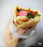 悦味纪 原味鸡蛋灌饼皮1.8kg 20张  手抓饼卷饼 早餐半成品 速食 实拍图