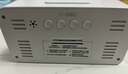得力（deli）儿童节礼物充电电子闹钟背光家用学生儿童温湿度计床头钟开学升学必备白 LE103A 实拍图
