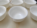 苏氏陶瓷羊脂玉白瓷功夫茶杯陶瓷品茗杯6个装（促销简装）德化家用小茶杯 实拍图