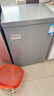 美的（Midea）【新款全新升级】冰柜家用商用冷柜冷藏冷冻保鲜柜小型冰柜节能省电冰箱卧式冰柜 一级能效 100L 灰色 100KMF(E) 实拍图
