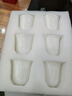 苏氏陶瓷（SUSHI CERAMICS）羊脂玉白瓷功夫茶杯闻香杯陶瓷品茗杯6个装（简装） 实拍图