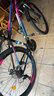 金武端自行车成人山地车公路赛车单车骑行变速超轻越野中学生初中青少年 旗舰版-辐条轮-炫彩蓝 27.5寸21速 实拍图