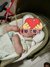 安可新 婴儿7A抗菌蚕丝一次性七角围嘴【40片】独立装宝宝免洗围兜 绿车 实拍图