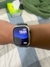 Apple/苹果 Watch Series 10 智能手表GPS款46毫米亮黑色铝金属表壳黑色运动型表带M/L MX273CH/B 实拍图