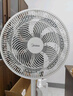 美的（Midea）【品质推荐】七叶轻音柔风电风扇/家用省电落地扇/台式电扇/广角摇头节能宿舍小型风扇 SAE35CA 实拍图