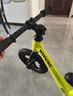 贝趣儿童平衡车1-3-6-12岁宝宝滑步车小孩无脚踏两轮自行车滑行车 12寸 绿色 镁合金车架+灯光轮+礼包 2-5-4岁儿童车 实拍图