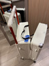 百事可乐行李箱大容量宽拉杆旅行箱女万向轮拉杆箱男学生大号多功能密码箱 纯白色 30英寸 实拍图