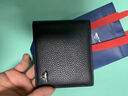 七匹狼（SEPTWOLVES）男士钱包短款真皮牛皮钱夹加厚大容量男式软皮皮夹送男友老公爸爸 送专柜礼盒 黑色  3A94054B 实拍图