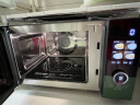 美的（Midea）微烤炸一体机家用变频微波炉烤箱空气炸平板23L900W不锈钢内胆石墨烯烤管（C3F6） 实拍图