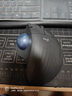罗技（Logitech）ERGO M575 人体工学鼠标 轨迹球鼠标 无线蓝牙双模 办公鼠标  带无线2.4G接收器 石墨黑 实拍图