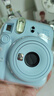 富士（FUJIFILM）拍立得mini12 mini11/7/9升级款 相纸一次成像相机拍照生日送礼物 Mini12 绣球蓝（现货） 官方标配 实拍图