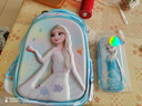 迪士尼（disney）小学生文具3D压膜抗压耐摔EVA大容量笔袋文具盒冰雪奇缘系列蓝色 实拍图