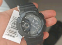CASIO黑武士手表 G-SHOCK运动防水户外男士表日韩表 送礼送男朋友 黑武士GA-110-1BDR 实拍图